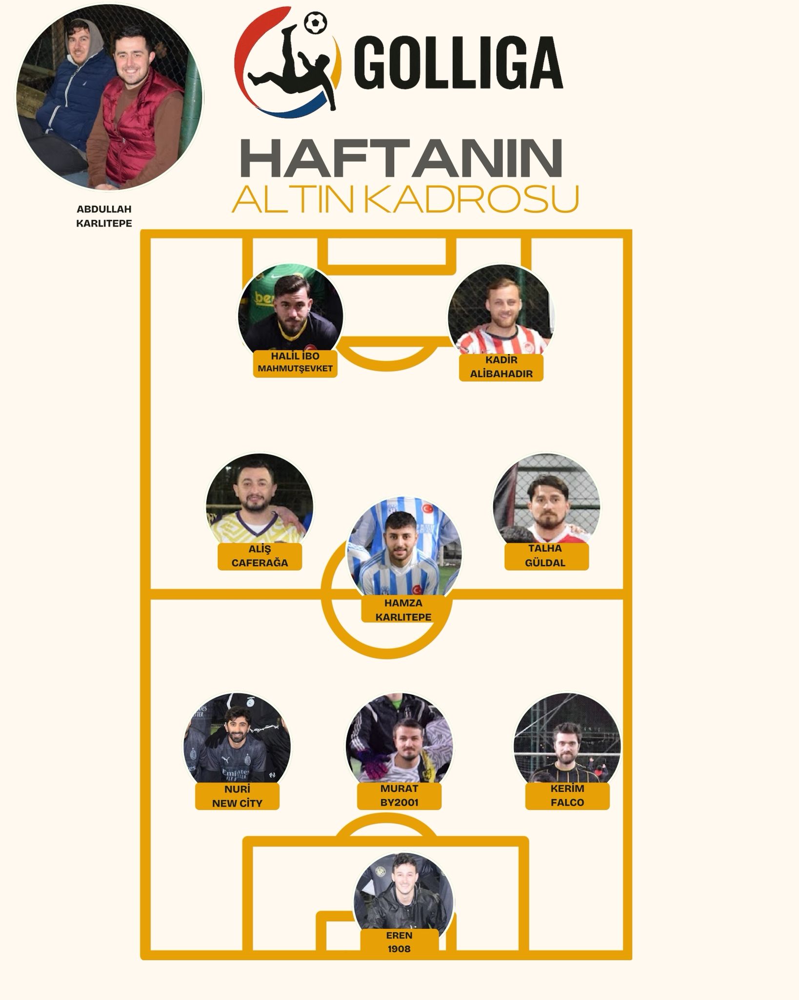Haftanın Altın Kadrosu