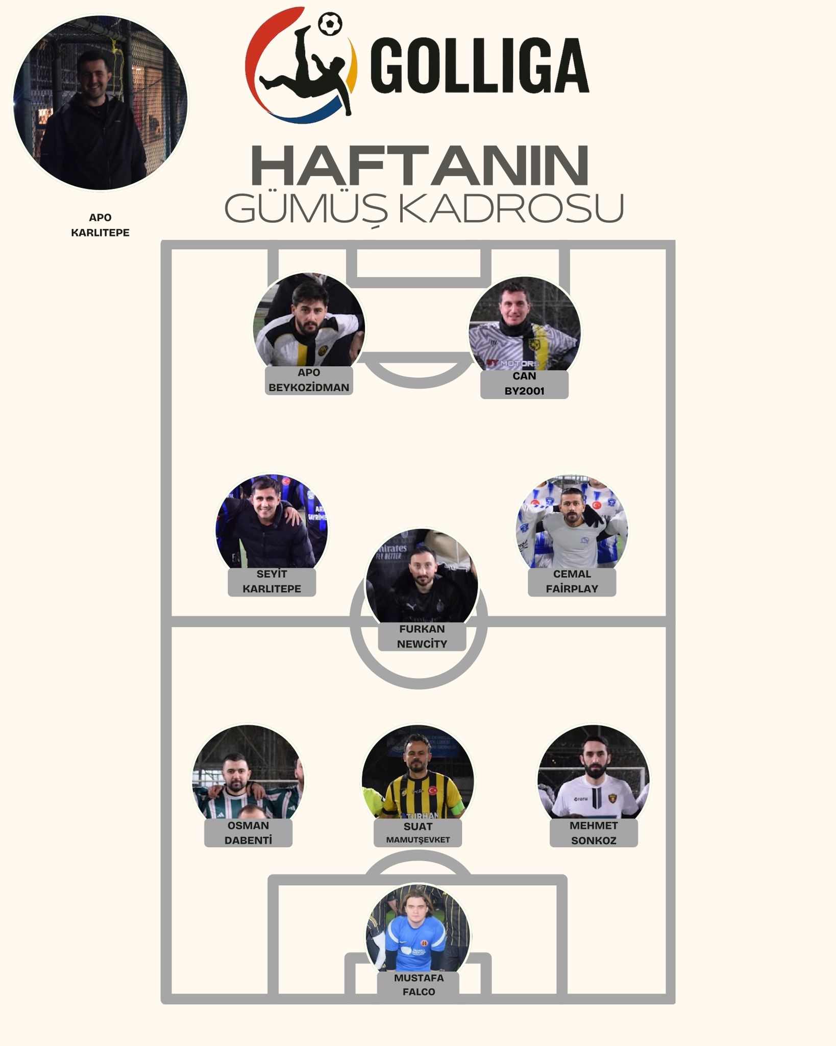 Haftanın Gümüş Kadrosu