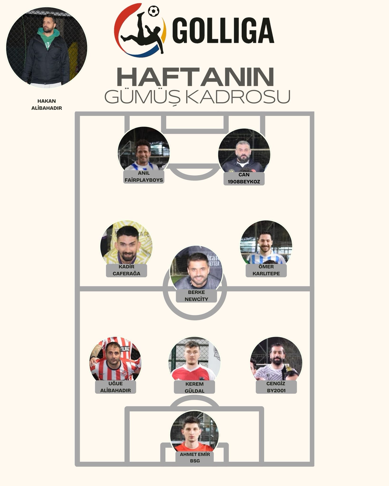 Haftanın Gümüş Kadrosu